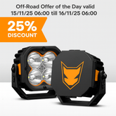 Lightfox Cygnus-4 3inch Pair LED Pod Lights 1Lux@1,248 ft IP68 3,834