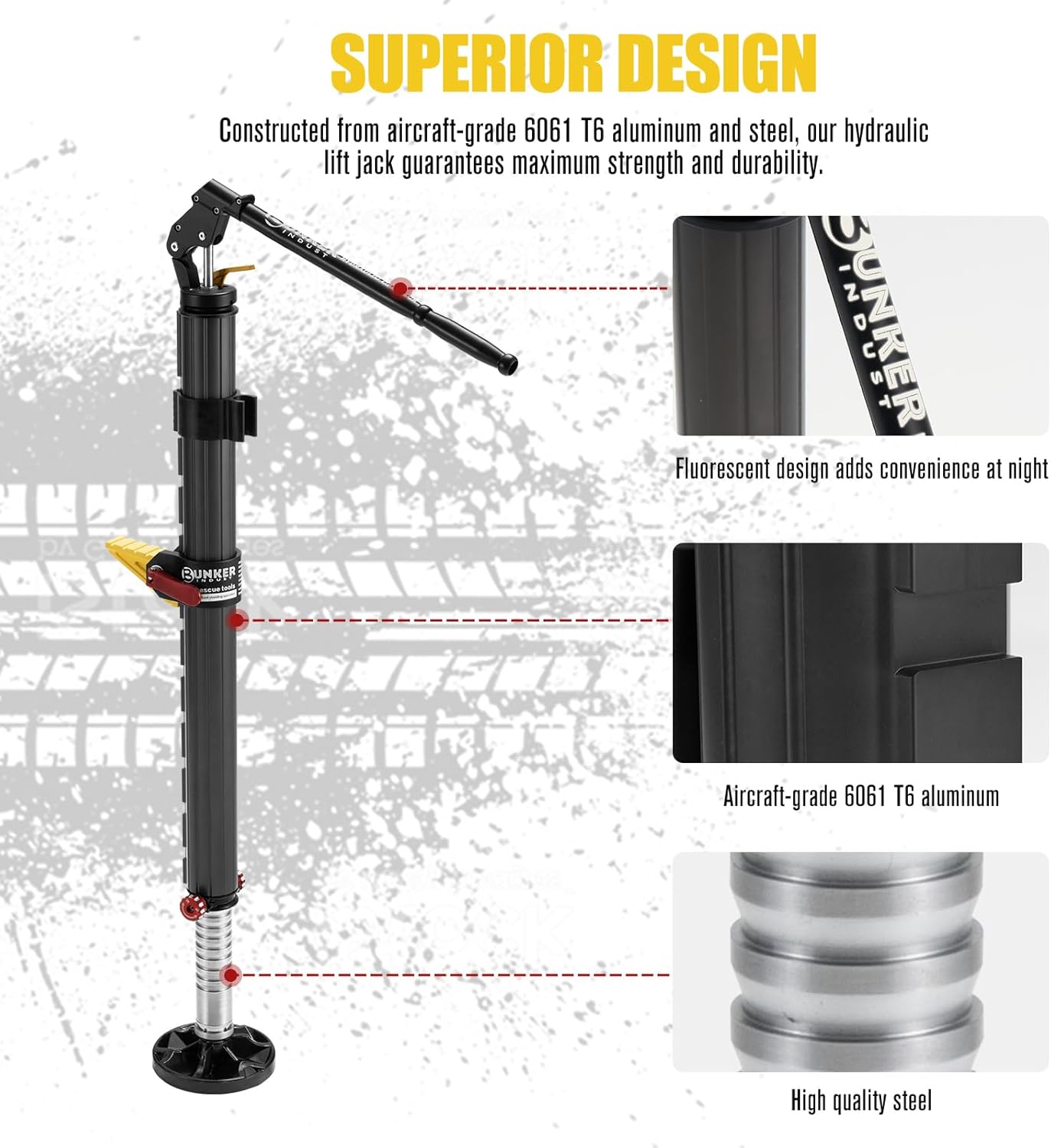 Hydraulic Lift Jack with Lift Mate & Storage Bag 4,409lbs Capacity Hydraulic Lift Jack with Lift Mate & Storage Bag 4,409lbs Capacity