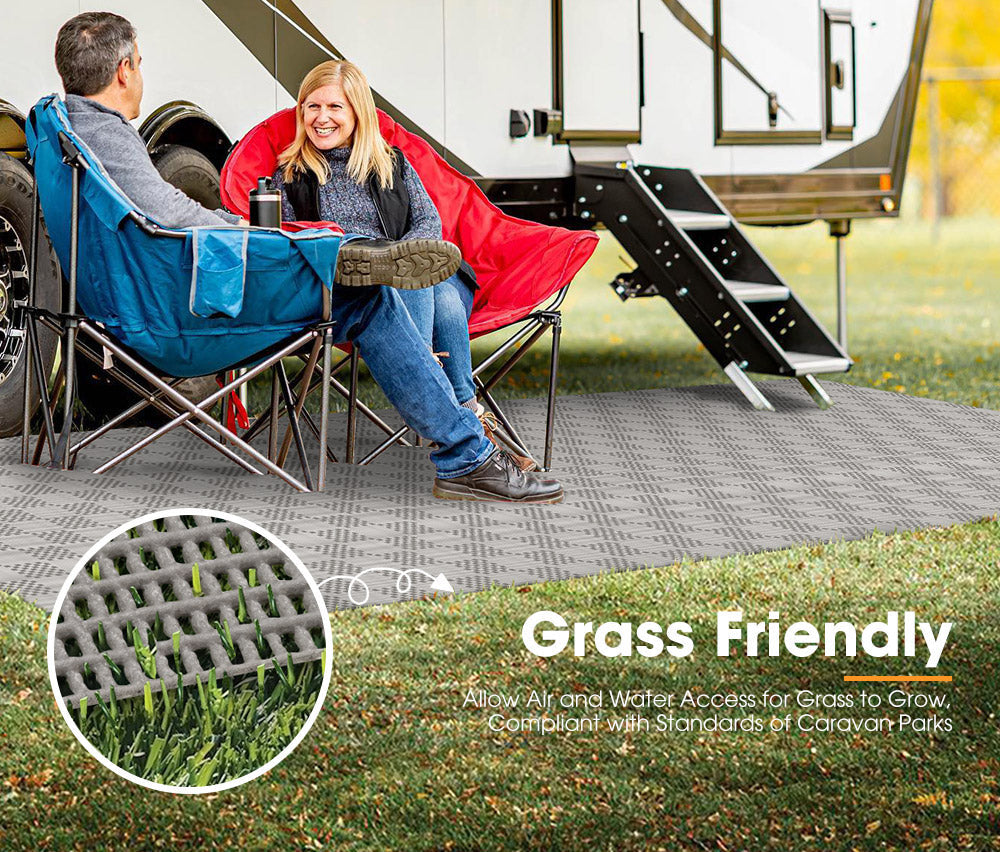 San Hima 4m x 2.5m Annex Matting Floor Mats Mesh Caravan RV Motor Home Camping San Hima 4m x 2.5m Annex Matting Floor Mats Mesh Caravan RV Motor Home Camping