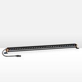LED light bar on a white background