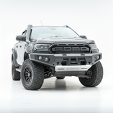 Ford bakkie with Rockarmor bumper on a white background