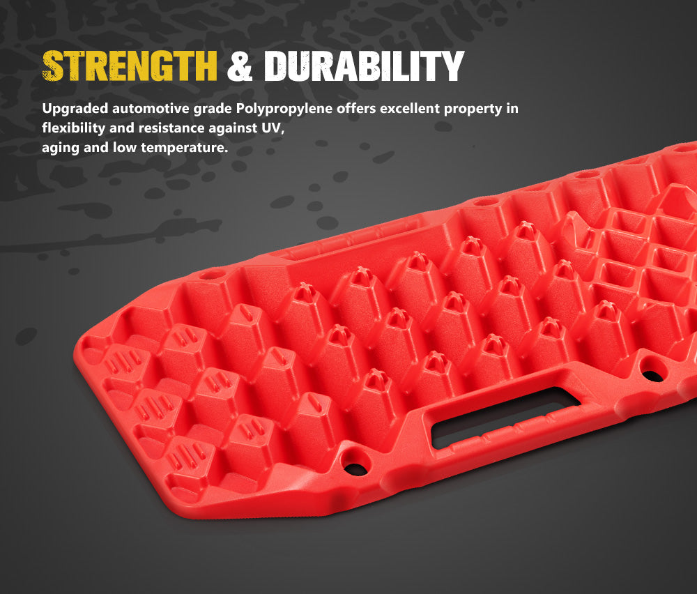 Pair Recovery Tracks Sand Track with Jack Base 10T Red Pair Recovery Tracks Sand Track with Jack Base 10T Red