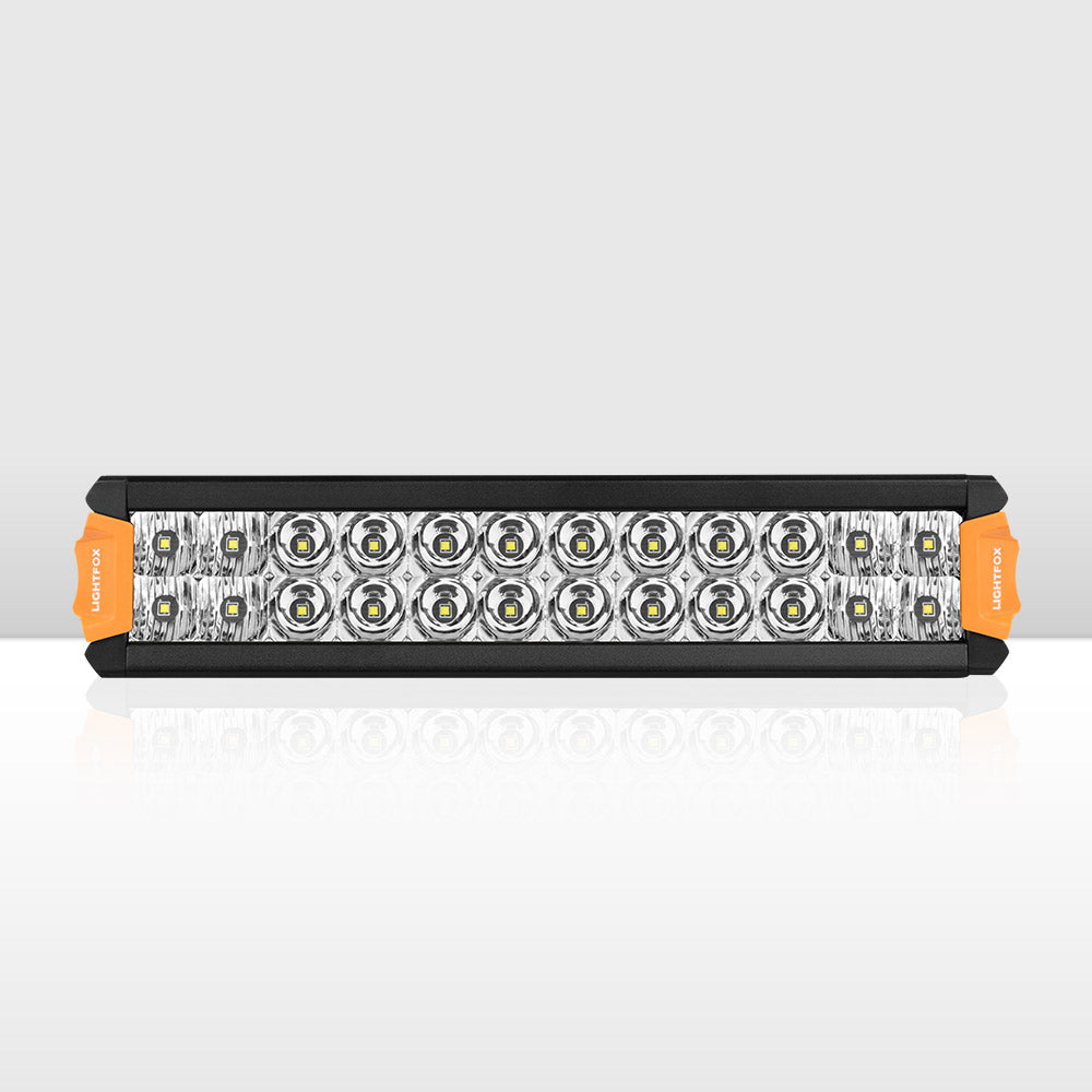 Lightfox Rigel Series 12inch Osram LED Light Bar 1Lux @ 337m 8,320 Lumens - 4WD Warehouse Lightfox Rigel Series 12inch Osram LED Light Bar 1Lux @ 337m 8,320 Lumens - 4WD Warehouse