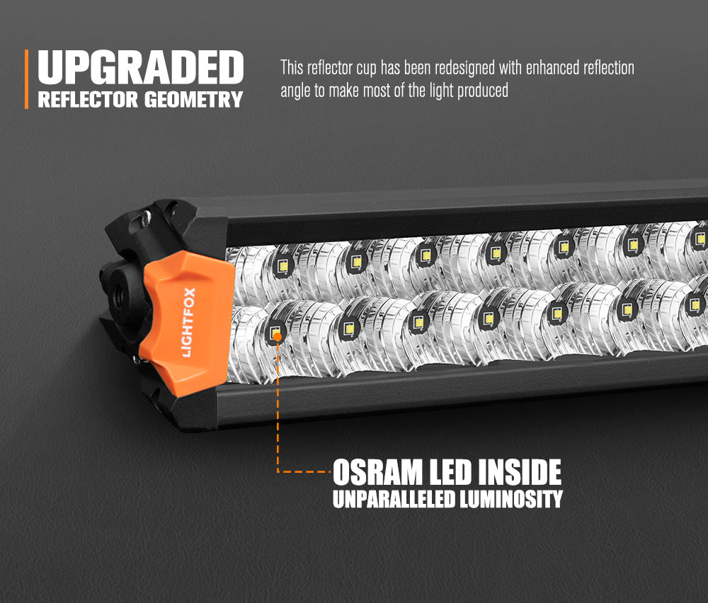 Lightfox Rigel Series 40inch Osram LED Light Bar 1Lux @ 694m 30,192 Lumens Lightfox Rigel Series 40inch Osram LED Light Bar 1Lux @ 694m 30,192 Lumens
