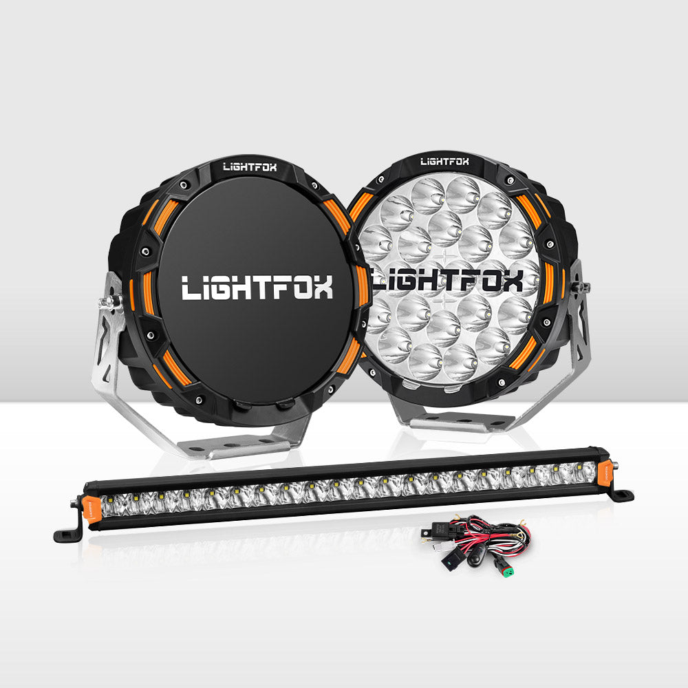 Lightfox OSRAM 9inch LED Driving Lights 20