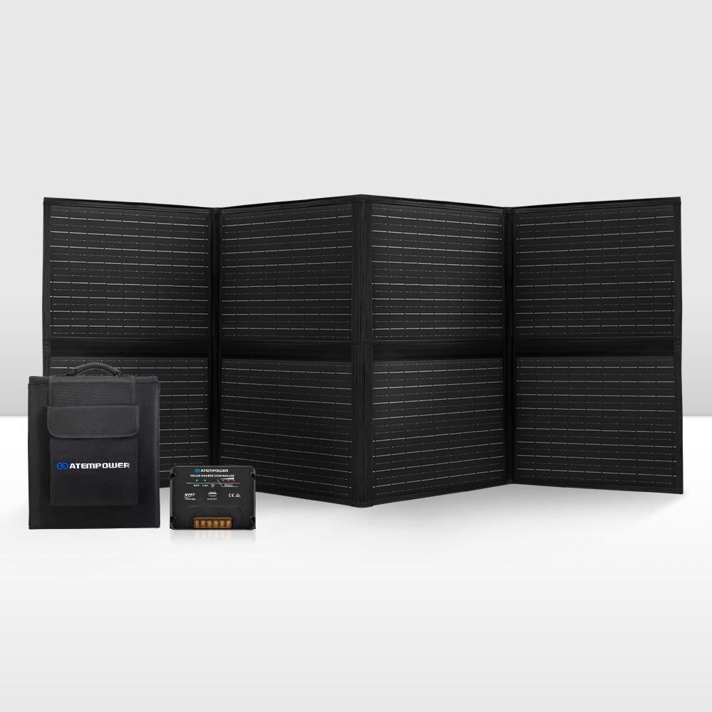 Atem Power 12V 200W Folding Solar Panel Blanket Atem Power 12V 200W Folding Solar Panel Blanket