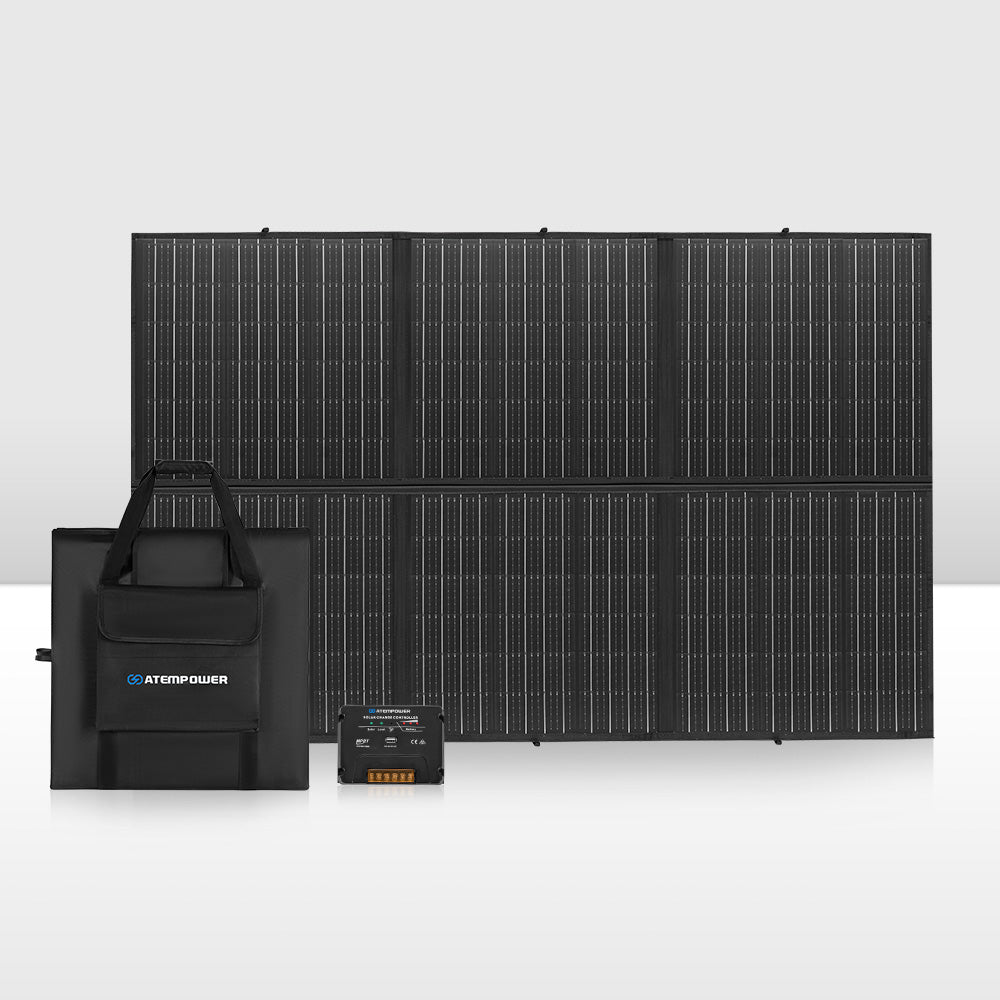 Atem Power 12V 300W Folding Solar Panel Blanket Atem Power 12V 300W Folding Solar Panel Blanket