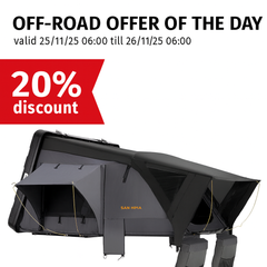 San Hima Jervis Rooftop Tent Hardshell with Ladder Camping Waterproof