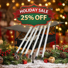 Lightfox 12V LED Camp Dual Colours Light Bar Kits Set of 6