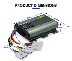 Atem Power 12V 40A DC to DC Battery Charger MPPT System Kit Isolator Dual Battery