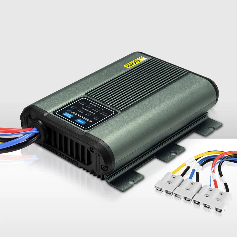 Atem Power 12V 40A DC to DC Battery Charger MPPT System Kit Isolator Dual Battery