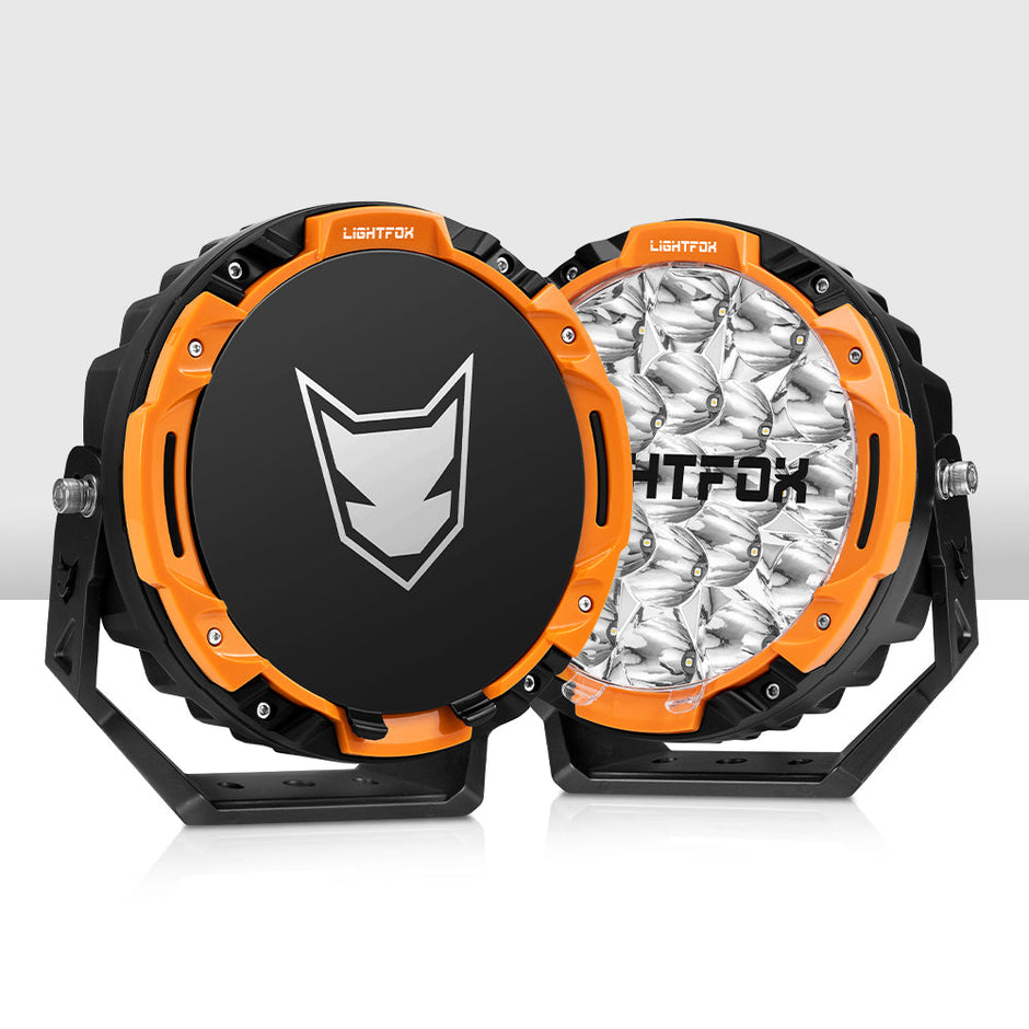 Lightfox 7inch LED Driving Light 1Lux@5,512ft/1,680m IP68 13,600