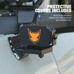 Car light protective cover