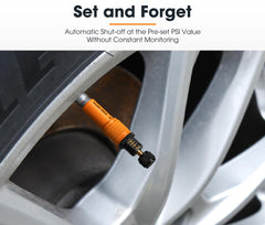 San Hima 4 Pcs Automatic Tire Deflator 10-30 PSI Air Down Tire Valve