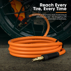 San Hima 2 Tire Inflation Deflation System Fits up to 200" Wheelbase