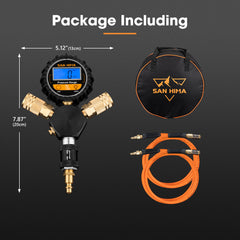 San Hima 2 Tire Inflation Deflation System Fits up to 200" Wheelbase