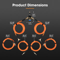 San Hima 4 Tire Inflation Deflation System Fits up to 200" Wheelbase