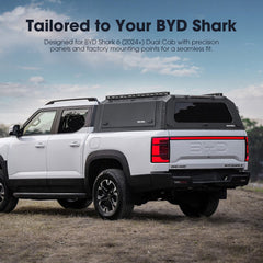 San Hima UTE Steel Canopy For BYD SHARK 6 2024-Current Dual Cab