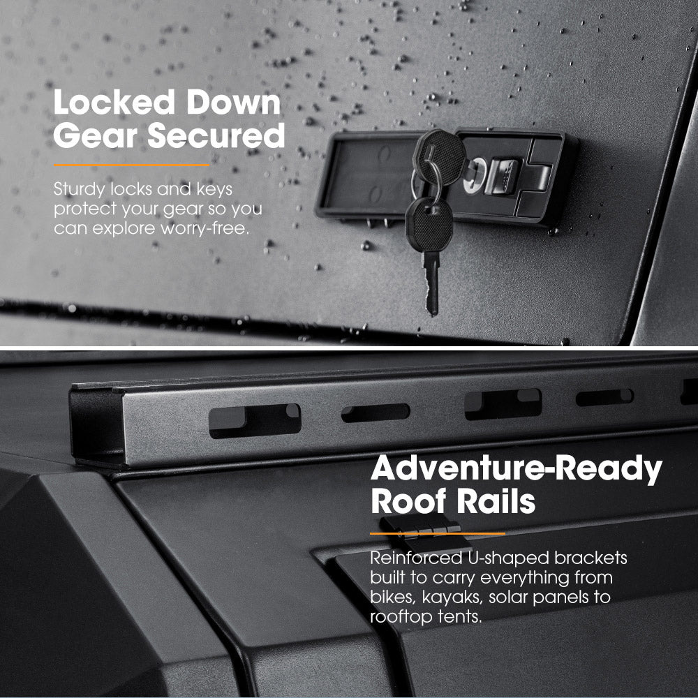 San Hima UTE Steel Canopy For BYD SHARK 6 2024-Current Dual Cab