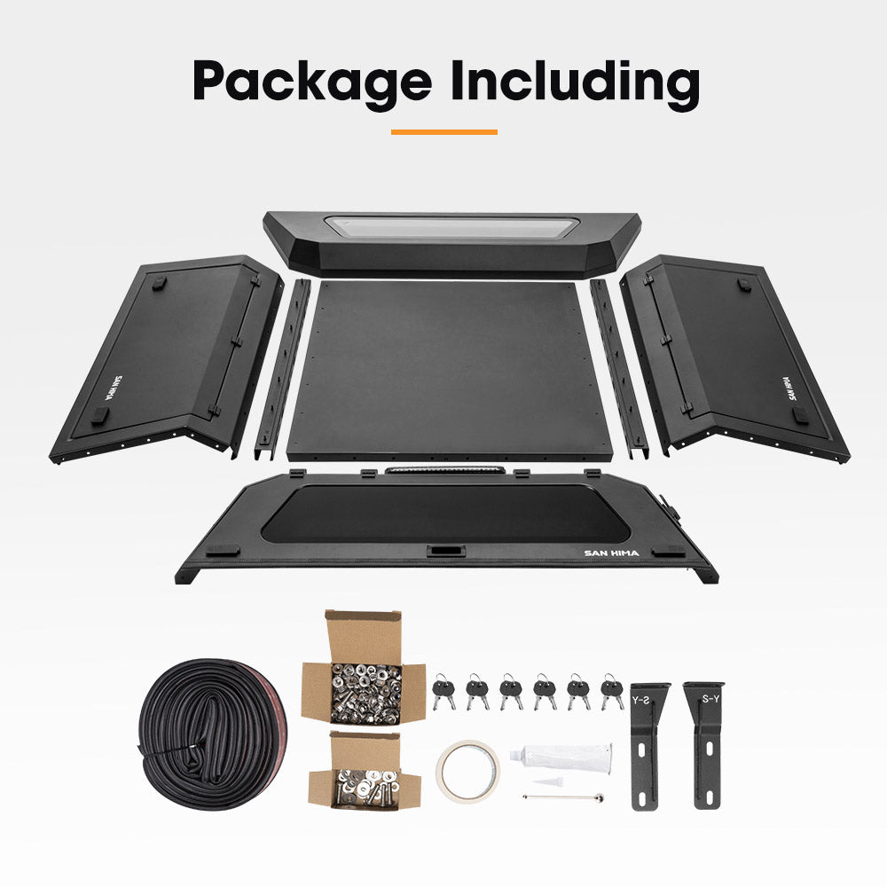 San Hima UTE Steel Canopy For BYD SHARK 6 2024-Current Dual Cab