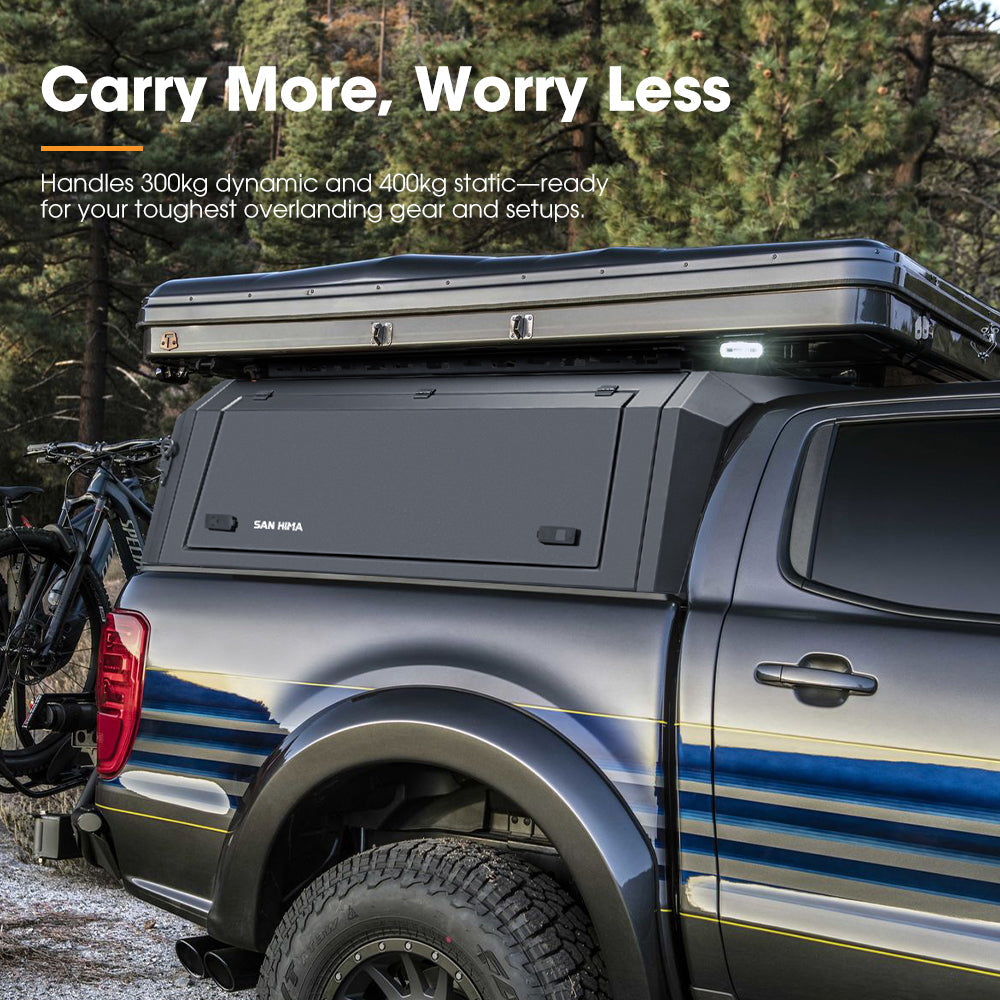 San Hima Ute Steel Canopy For Ford Ranger PX/PX2/PX3 2011-06/2022 Dual Cab