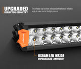Lightfox Rigel Series 12inch Osram LED Light Bar 1Lux @ 337m 8,320 Lumens - 4WD Warehouse
