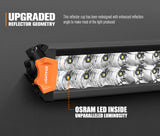 Lightfox Rigel Series 20inch Osram LED Light Bar 1Lux @ 590m 15,096 Lumens