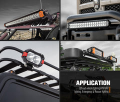 Lightfox Rigel Series 20inch Osram LED Light Bar 1Lux @ 590m 15,096 Lumens