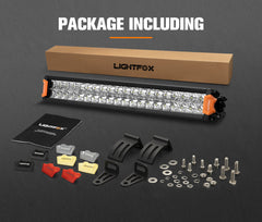 Lightfox Rigel Series 20inch Osram LED Light Bar 1Lux @ 590m 15,096 Lumens