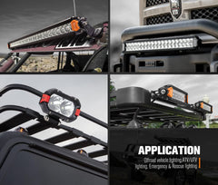 Lightfox Vega Series 28inch Osram LED Light Bar 1Lux @ 494m 17,612 Lumens