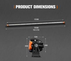Lightfox Vega Series 40inch Osram LED Light Bar 1Lux @ 611m 25,160 Lumens