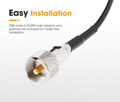 San Hima UHF Antenna 1030mm 6.6DBI