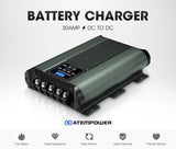 Atem Power 12V 30A DC to DC Battery Charger System Kit Isolator Dual Battery