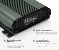 Atem Power 12V 30A DC to DC Battery Charger System Kit Isolator Dual Battery