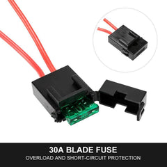 Lightfox 2 Way High Beam Wiring Loom Harness