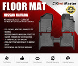 Kiwi Master 3D TPE Floor Mats for Nissan Navara NP300 D23 2015-Current