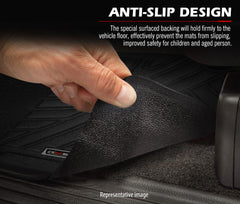Kiwi Master 3D TPE Car Floor Mats Fit ISUZU D-MAX DMAX Dual Cab UTE 2021+