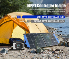 Atem Power AP500X Portable Power Station 500W Generator Solar Charging Battery Backup