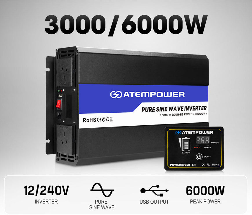 Shop Pure Sine Wave Inverters, Solar & 12V - 4WD Warehouse